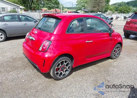 2013 Fiat 500 Turbo z USA, uszkodzony, nr VIN 3C3CFFHH8DT543196